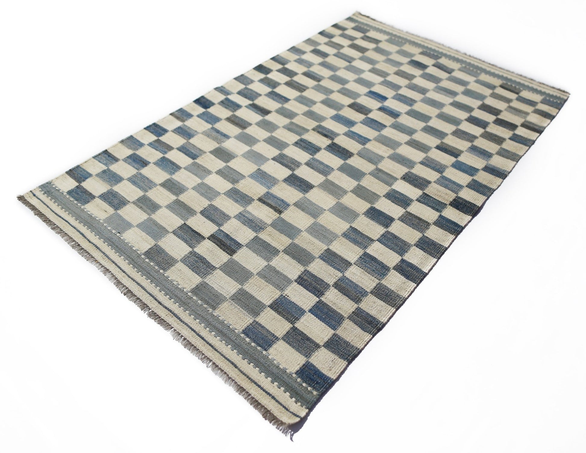 Handmade Afghan Maimana Kilim | 149 x 98 cm | 4'11" x 3'3" - Najaf Rugs & Textile
