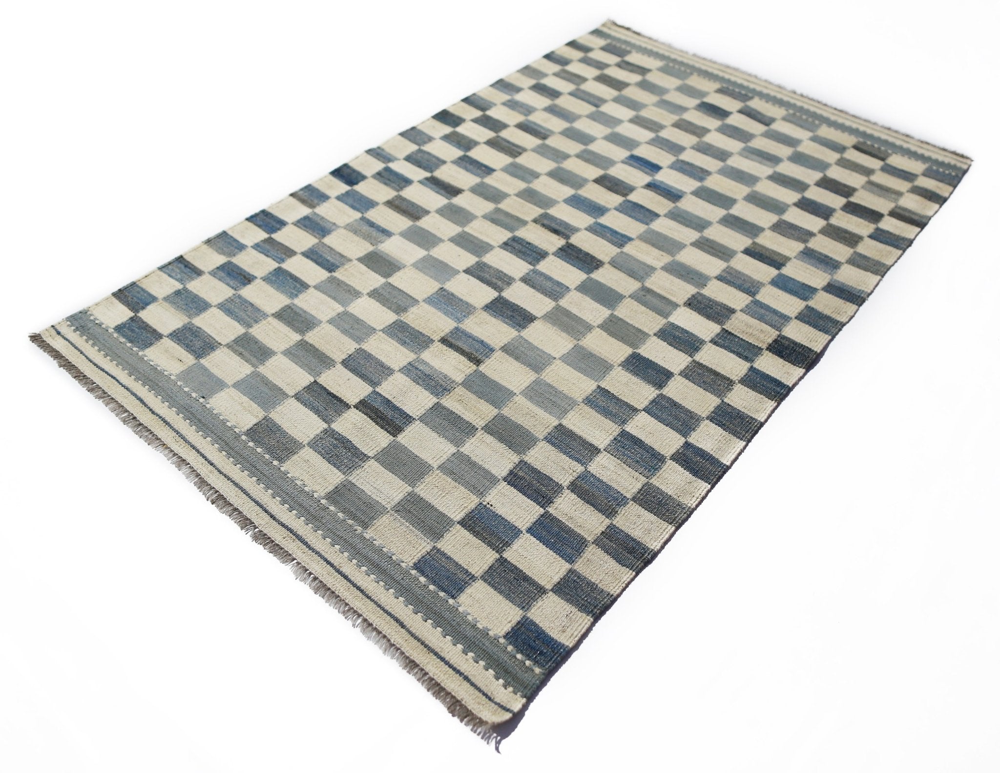 Handmade Afghan Maimana Kilim | 149 x 98 cm | 4'11" x 3'3" - Najaf Rugs & Textile