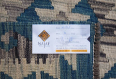 Handmade Afghan Maimana Kilim | 170 x 133 cm | 5'7" x 4'4" - Najaf Rugs & Textile