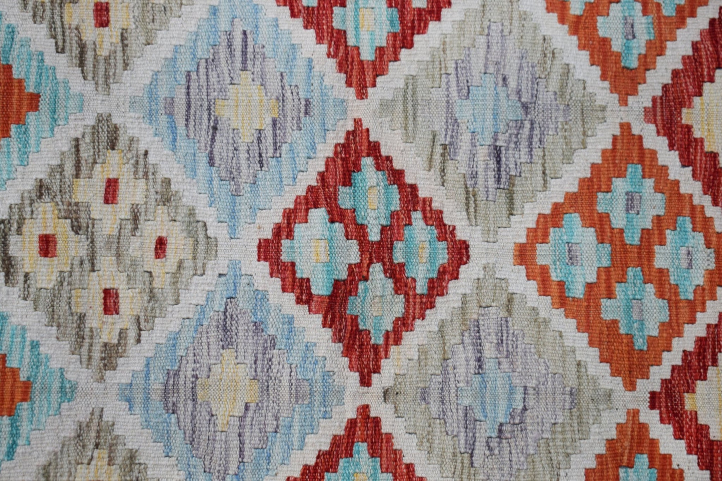 Handmade Afghan Maimana Kilim | 185 x 132 cm | 6'1" x 4'4" - Najaf Rugs & Textile