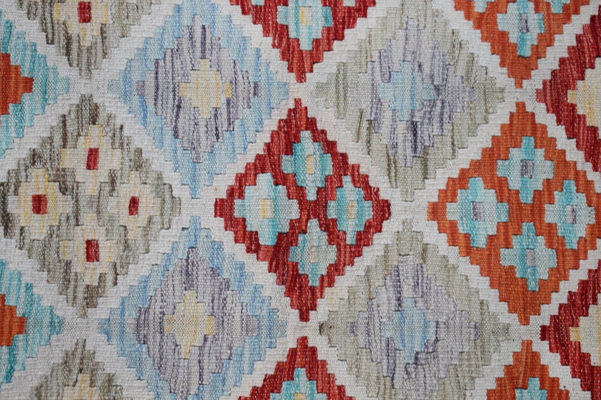 Handmade Afghan Maimana Kilim | 185 x 132 cm | 6'1" x 4'4" - Najaf Rugs & Textile