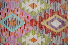 Handmade Afghan Maimana Kilim | 193 x 136 cm | 6'4" x 4'6" - Najaf Rugs & Textile
