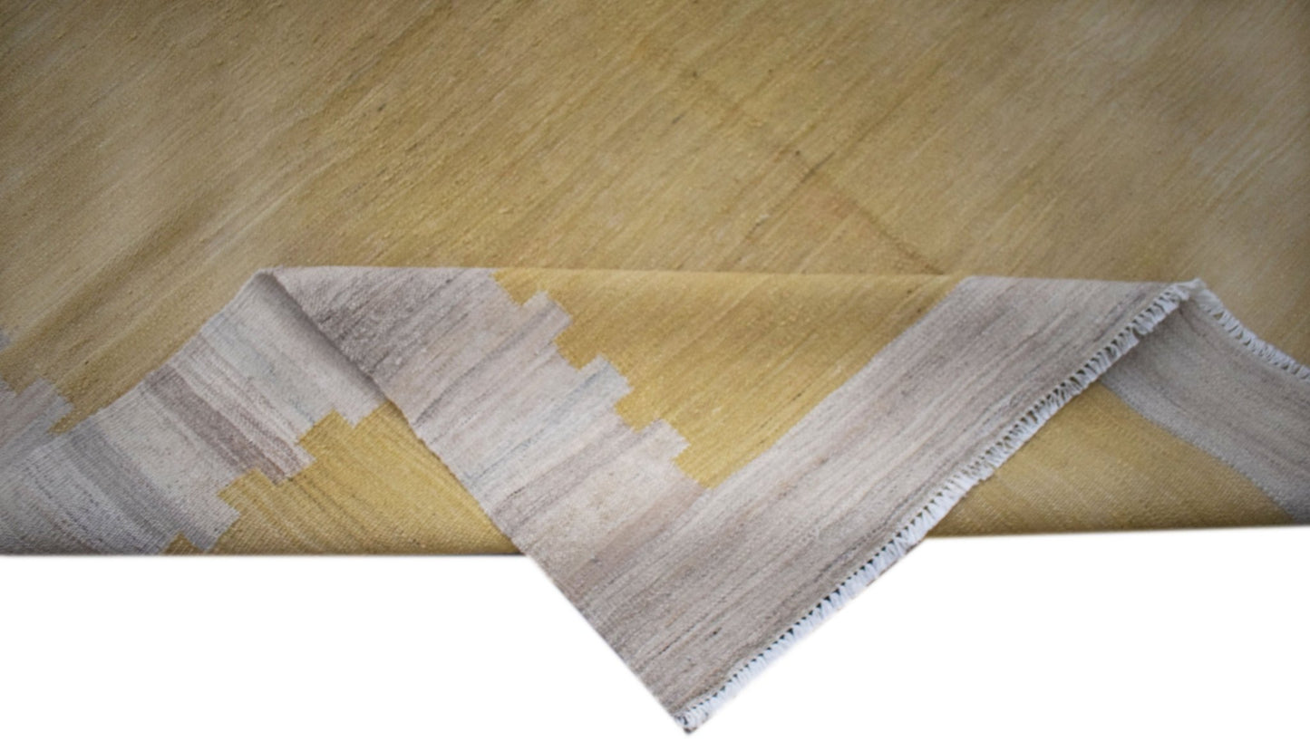 Handmade Afghan Maimana Kilim | 197 x 148 cm | 6'6" x 4'11" - Najaf Rugs & Textile