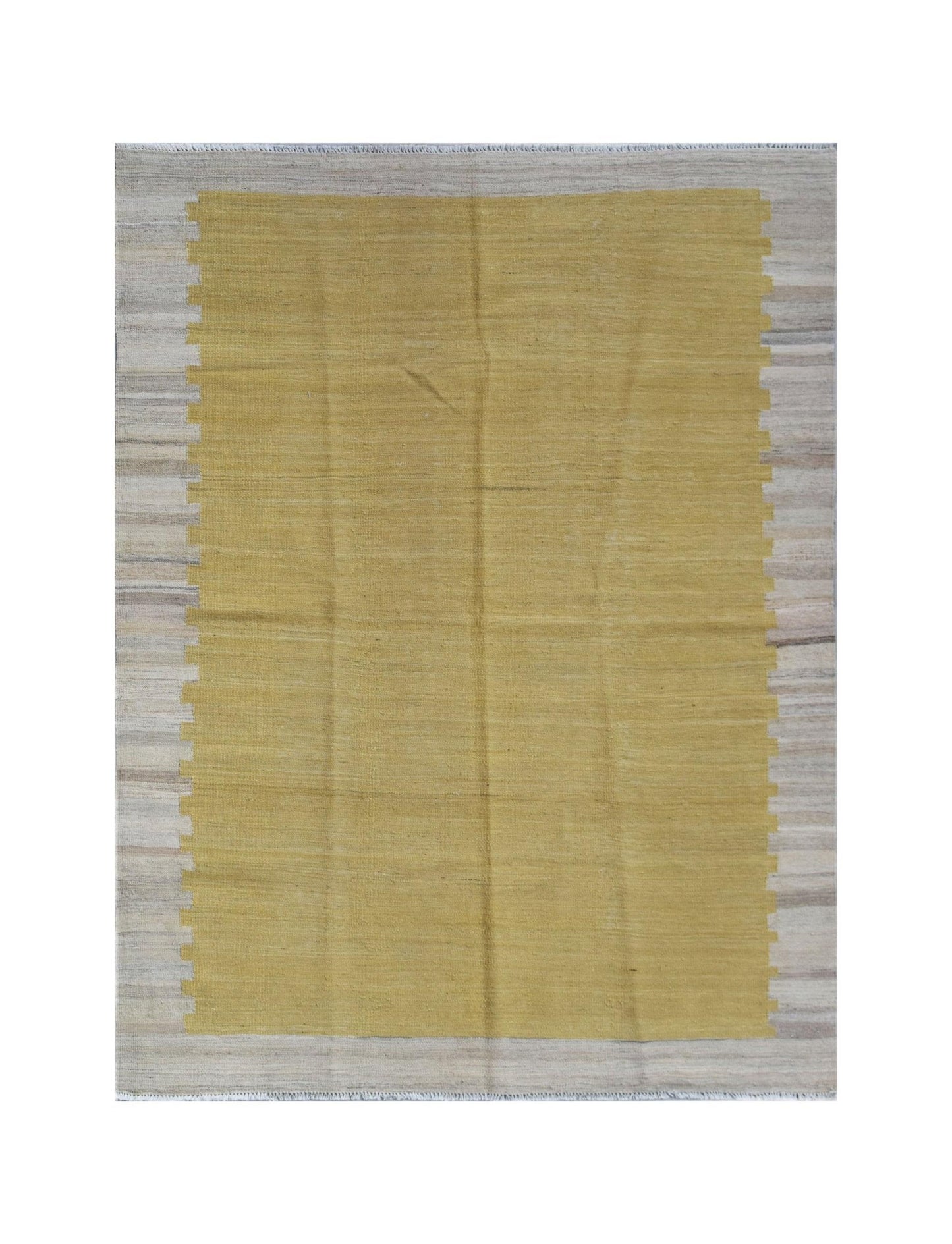 Handmade Afghan Maimana Kilim | 197 x 148 cm | 6'6" x 4'11" - Najaf Rugs & Textile