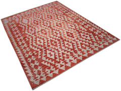 Handmade Afghan Maimana Kilim | 197 x 150 cm | 6'6" x 4'11" - Najaf Rugs & Textile