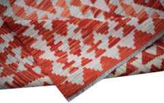 Handmade Afghan Maimana Kilim | 197 x 150 cm | 6'6" x 4'11" - Najaf Rugs & Textile
