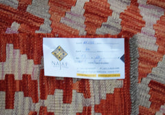 Handmade Afghan Maimana Kilim | 197 x 150 cm | 6'6" x 4'11" - Najaf Rugs & Textile