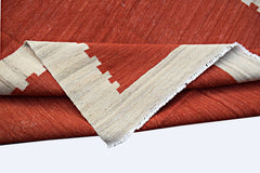Handmade Afghan Maimana Kilim | 205 x 159 cm | 6'9" x 5'3" - Najaf Rugs & Textile