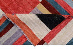 Handmade Afghan Maimana Kilim | 235 x 167 cm | 7'9" x 5'6" - Najaf Rugs & Textile