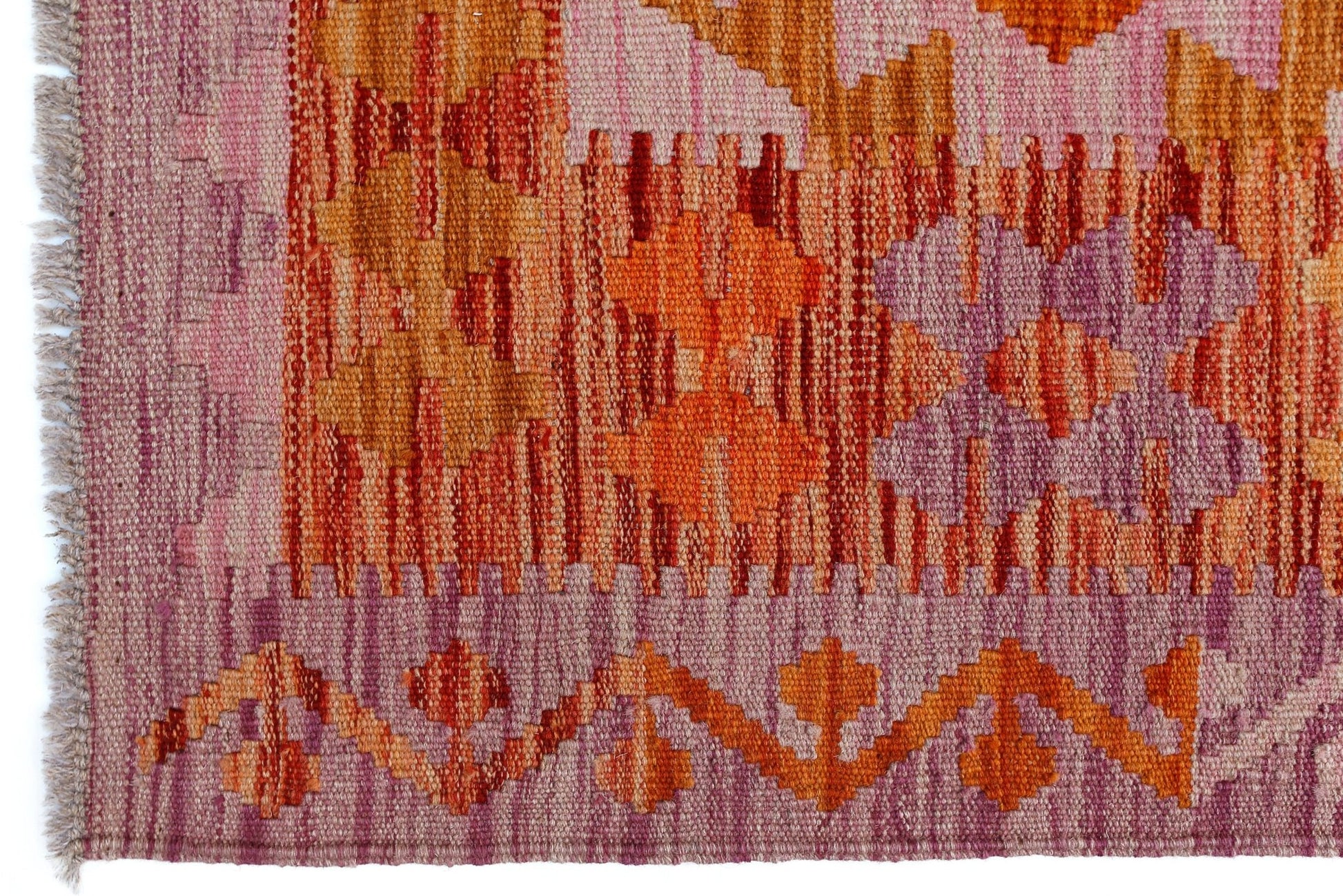 Handmade Afghan Maimana Kilim | 240 x 173 cm | 7'11" x 5'8" - Najaf Rugs & Textile