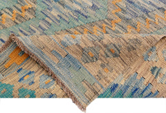 Handmade Afghan Maimana Kilim | 254 x 180 cm | 8'4" x 5'11" - Najaf Rugs & Textile