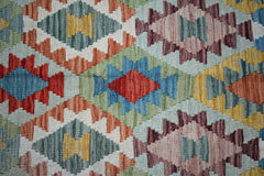 Handmade Afghan Maimana Kilim | 254 x 206 cm | 8'4" x 6'9" - Najaf Rugs & Textile