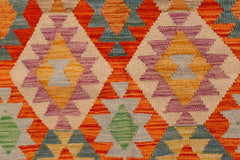 Handmade Afghan Maimana Kilim | 292 x 205 cm | 9'7" x 6'9" - Najaf Rugs & Textile