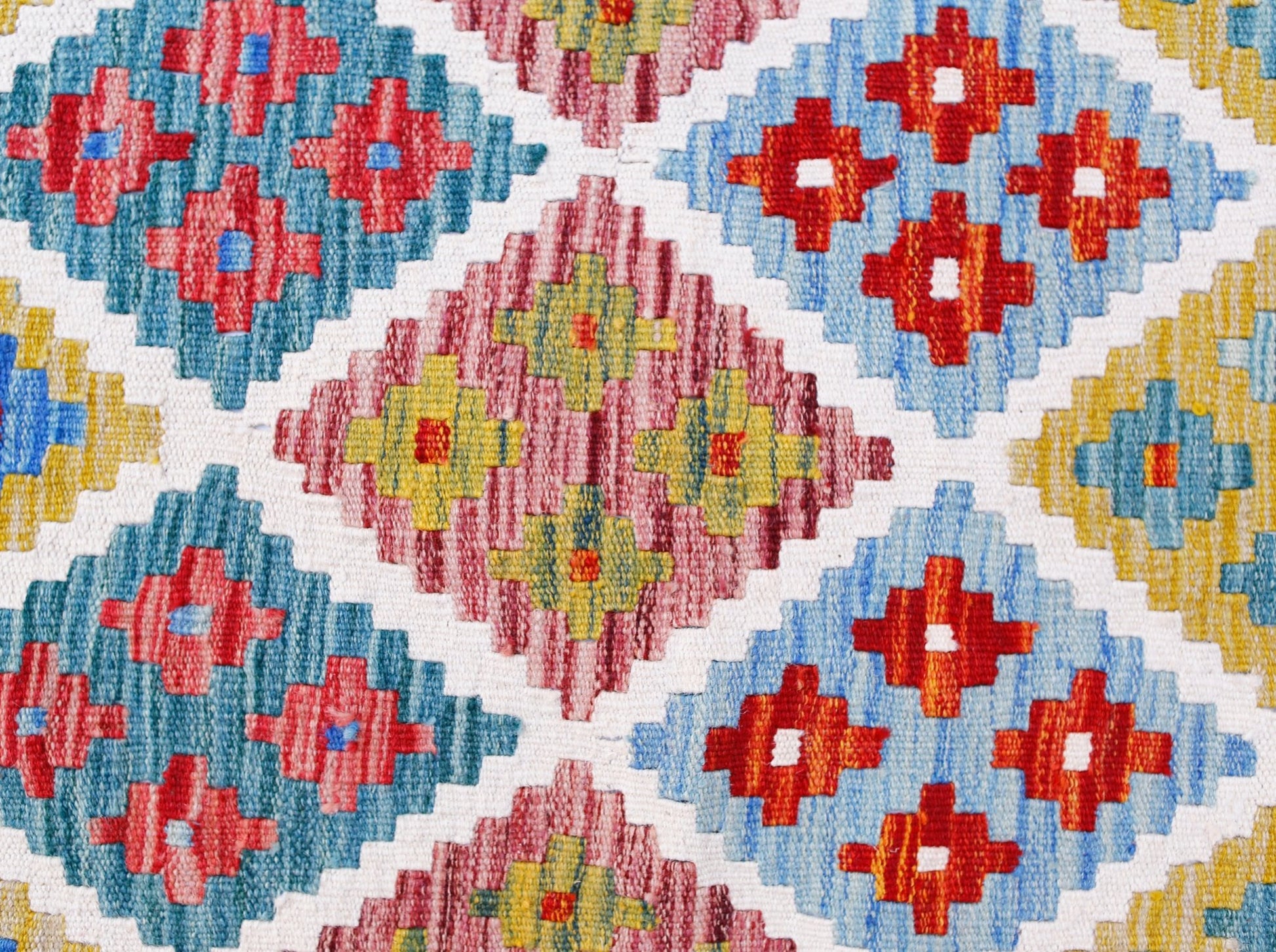 Handmade Afghan Maimana Kilim | 292 x 212 cm | 9'7" x 7' - Najaf Rugs & Textile