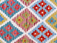 Handmade Afghan Maimana Kilim | 292 x 212 cm | 9'7" x 7' - Najaf Rugs & Textile