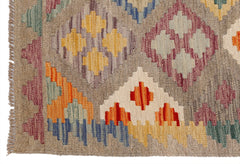 Handmade Afghan Maimana Kilim | 292 x 259 cm | 9'6" x 8'9" - Najaf Rugs & Textile