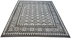 Handmade Afghan Maimana Kilim | 294 x 248 cm | 9'8" x 8'2" - Najaf Rugs & Textile