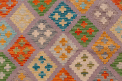 Handmade Afghan Maimana Kilim | 296 x 203 cm | 9'9" x 6'8" - Najaf Rugs & Textile