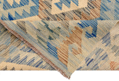 Handmade Afghan Maimana Kilim | 297 x 204 cm | 9'9" x 6'8" - Najaf Rugs & Textile