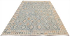 Handmade Afghan Maimana Kilim | 340 x 254 cm | 11'2" x 8'4" - Najaf Rugs & Textile