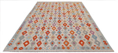 Handmade Afghan Maimana Kilim | 342 x 255 cm | 11'3" x 8'5" - Najaf Rugs & Textile