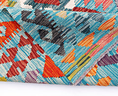 Handmade Afghan Maimana Kilim | 343 x 247 cm | 11'3" x 8'1" - Najaf Rugs & Textile