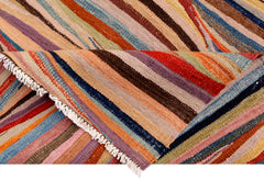 Handmade Afghan Maimana Kilim | 343 x 258 cm | 11'3" x 8'6" - Najaf Rugs & Textile