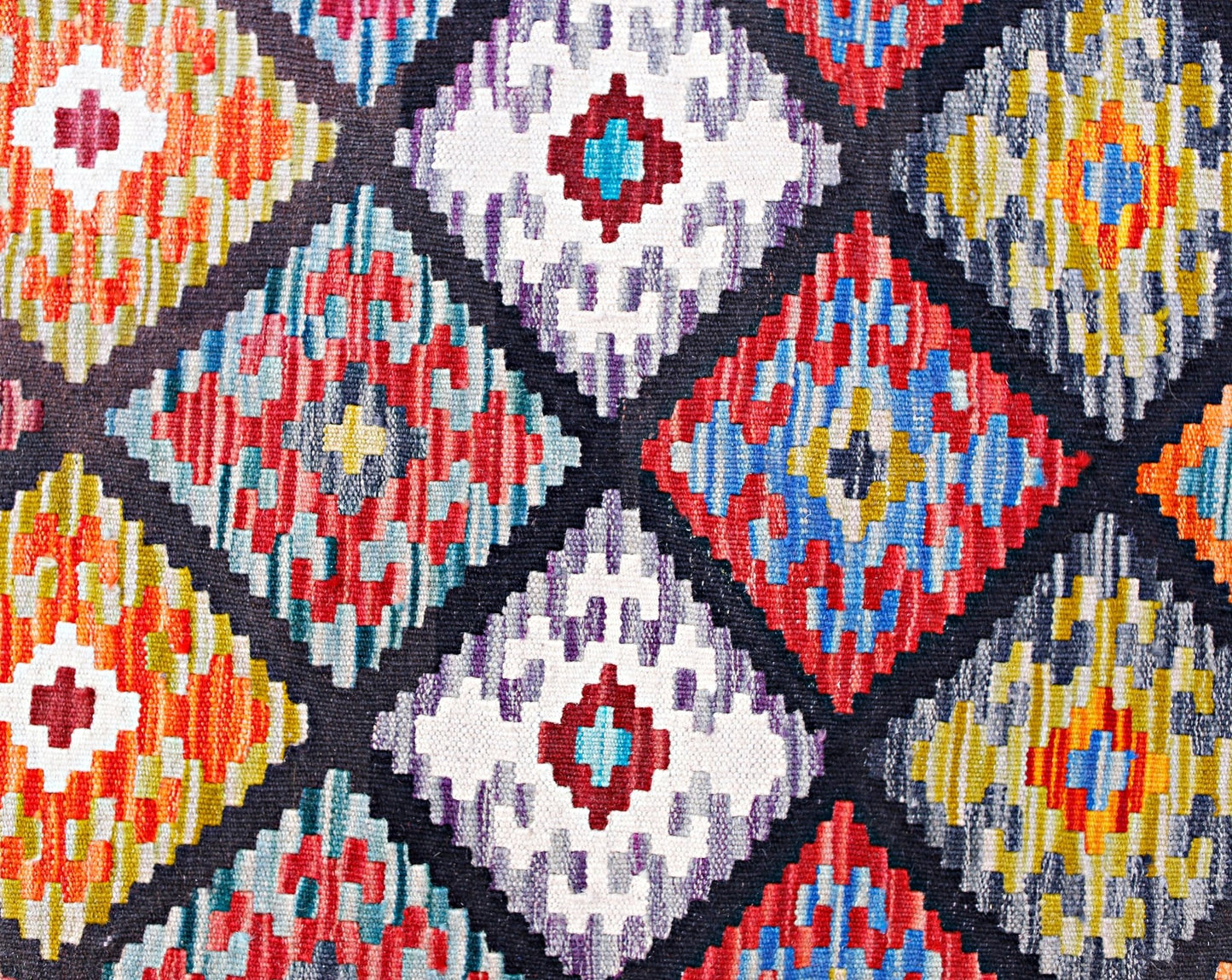 Handmade Afghan Maimana Kilim | 344 x 251 cm | 11'4" x 8'3" - Najaf Rugs & Textile