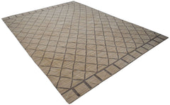 Afghan Maimana Kilim with a diamond pattern.