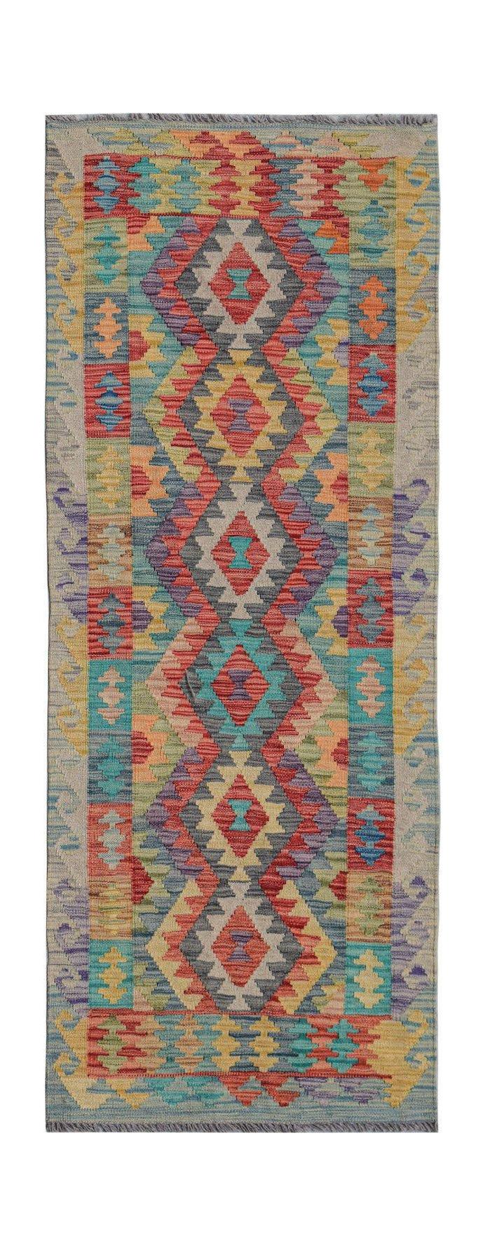 Afghan Maimana Kilim Runner
