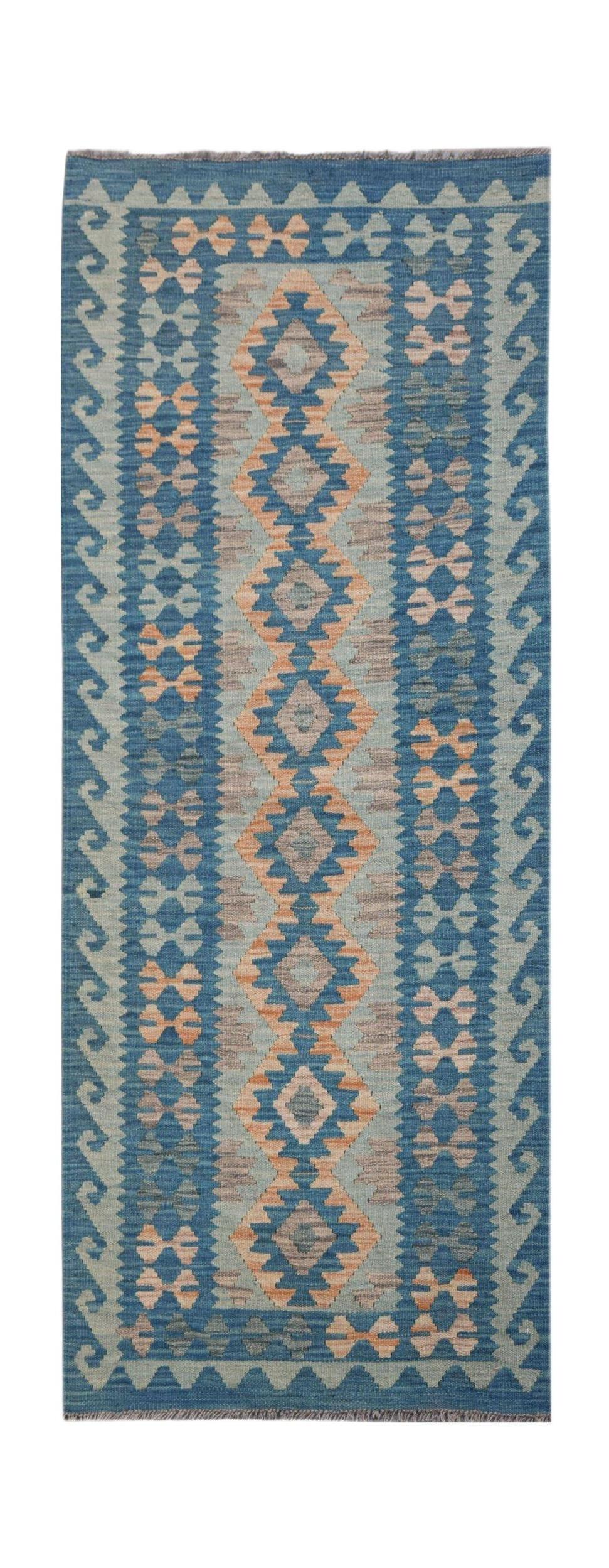 Afghan Maimana Kilim Runner