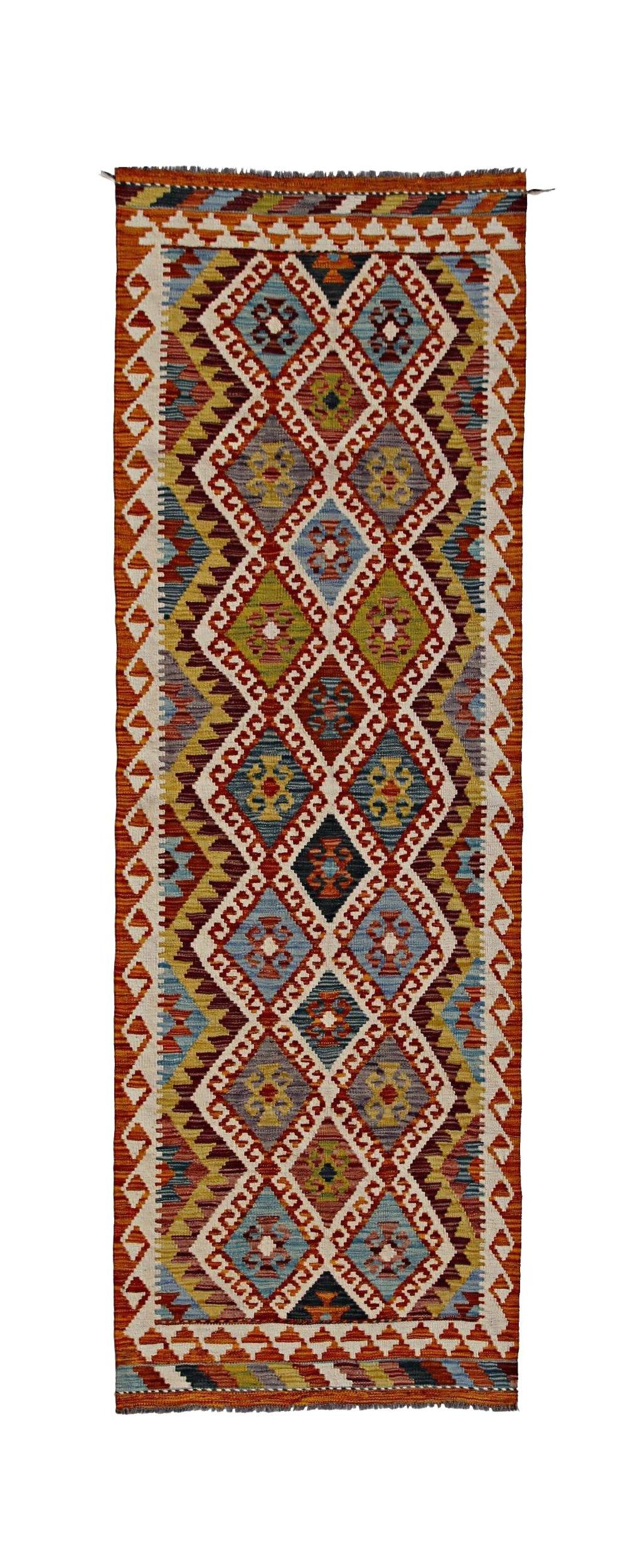 Afghan Maimana Kilim Runner