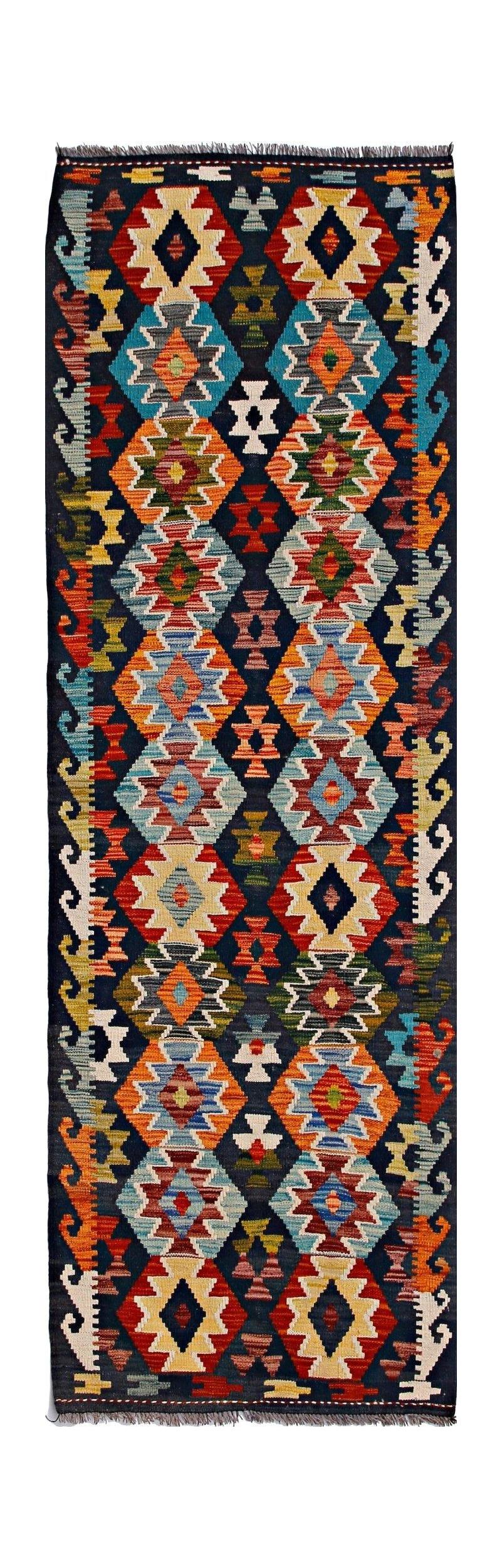 Afghan Maimana Kilim Runner