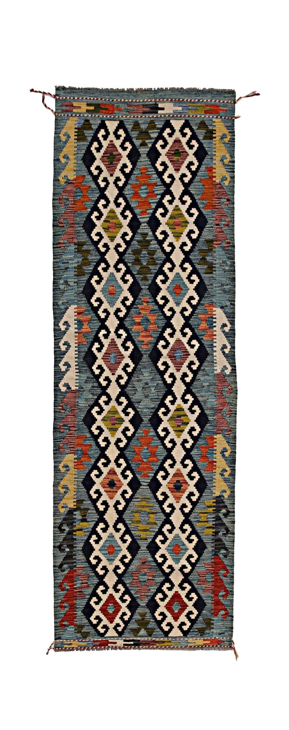 Afghan Maimana Kilim Runner
