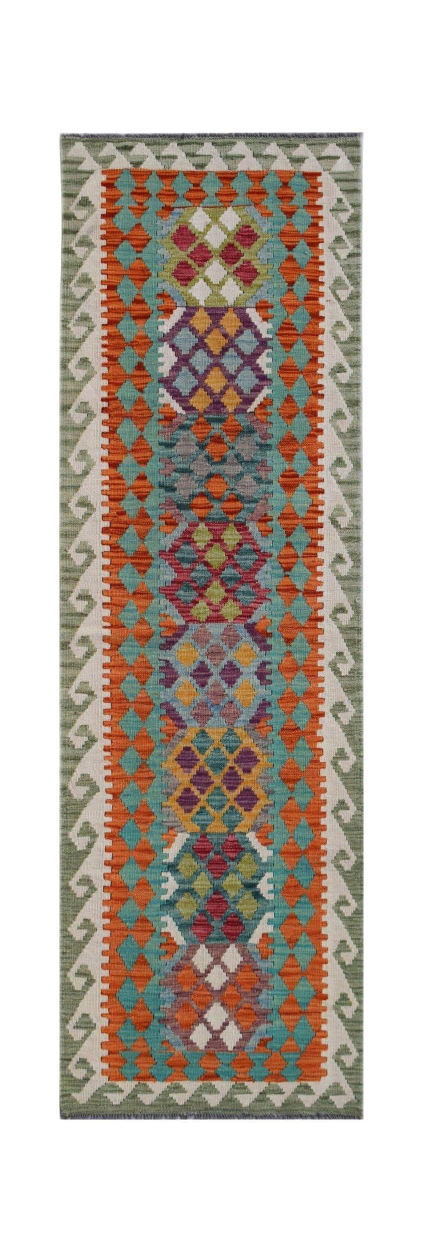 Afghan Maimana Kilim Runner