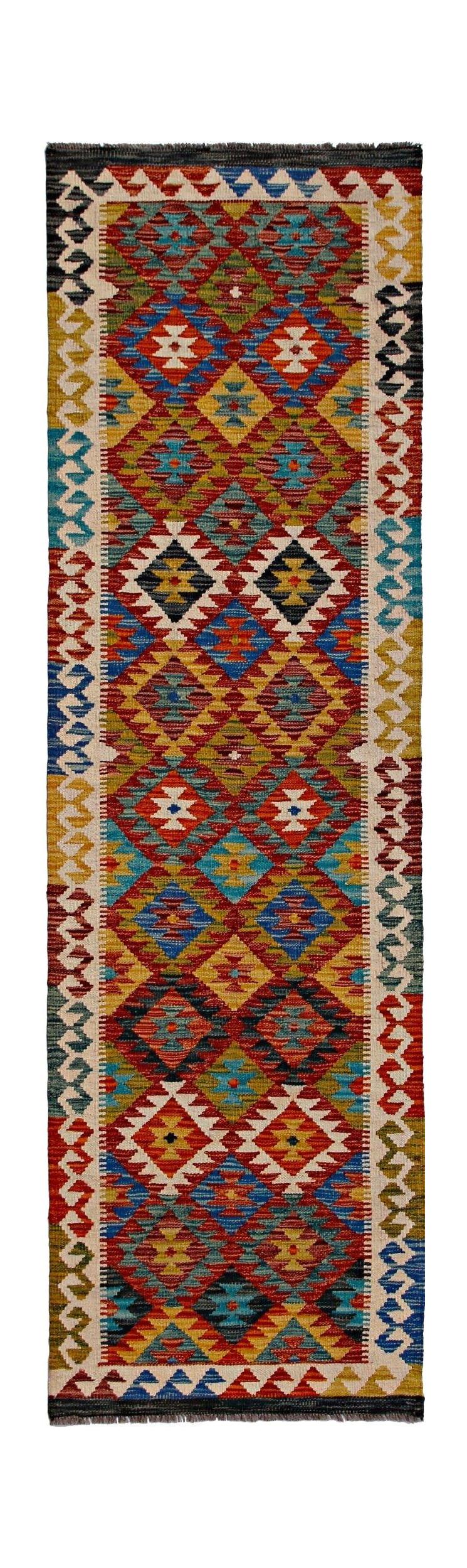Afghan Maimana Kilim Runner