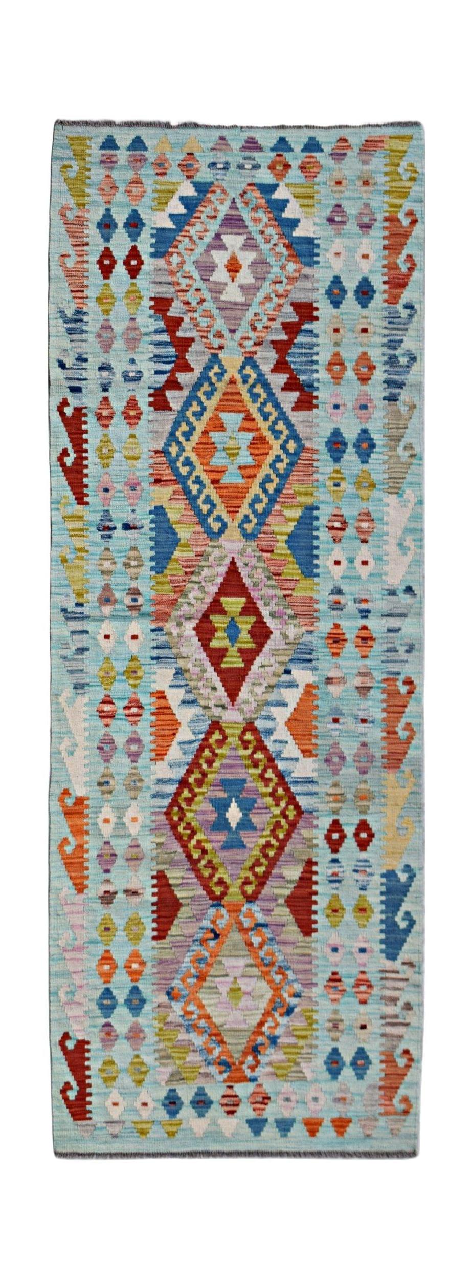 Afghan Maimana Kilim Runner