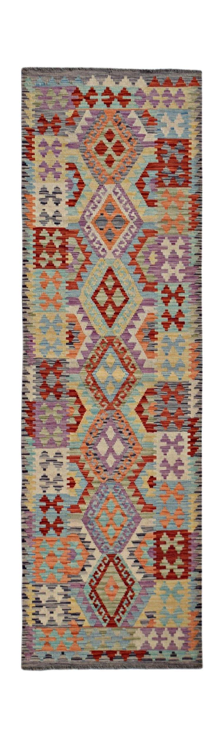 Afghan Maimana Kilim Runner