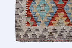 Handmade Maimana Killim Hallway Runner | 287 x 80 cm | 9'9" x 2'7" - Najaf Rugs & Textile