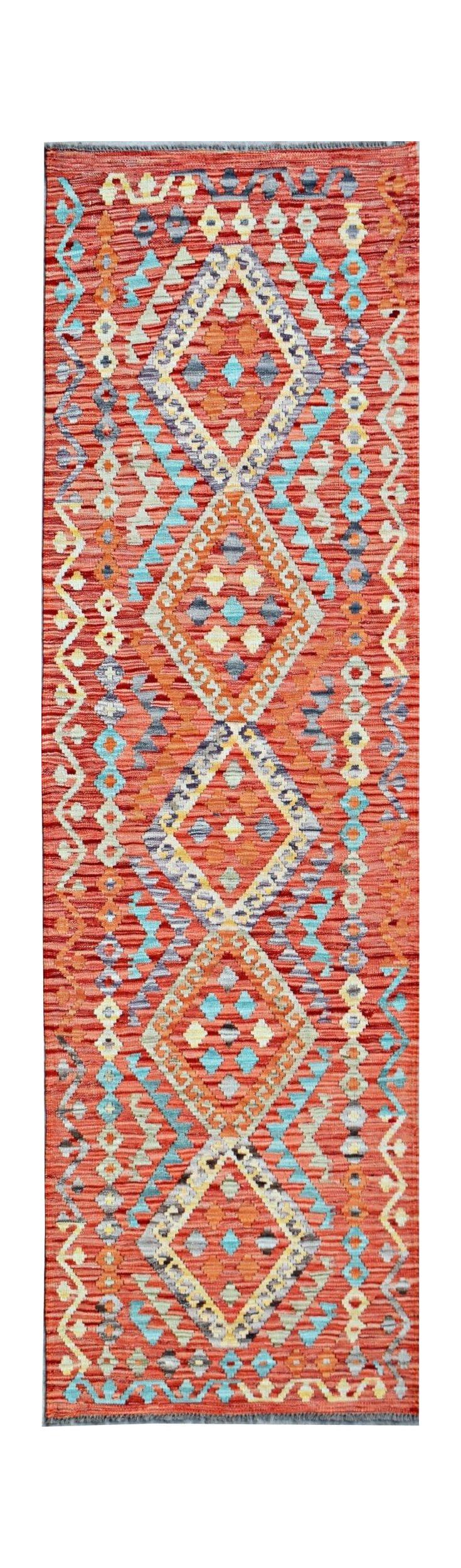 Afghan Maimana Kilim Runner