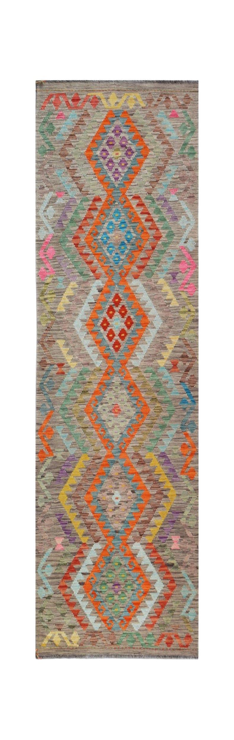 Afghan Maimana Kilim Runner