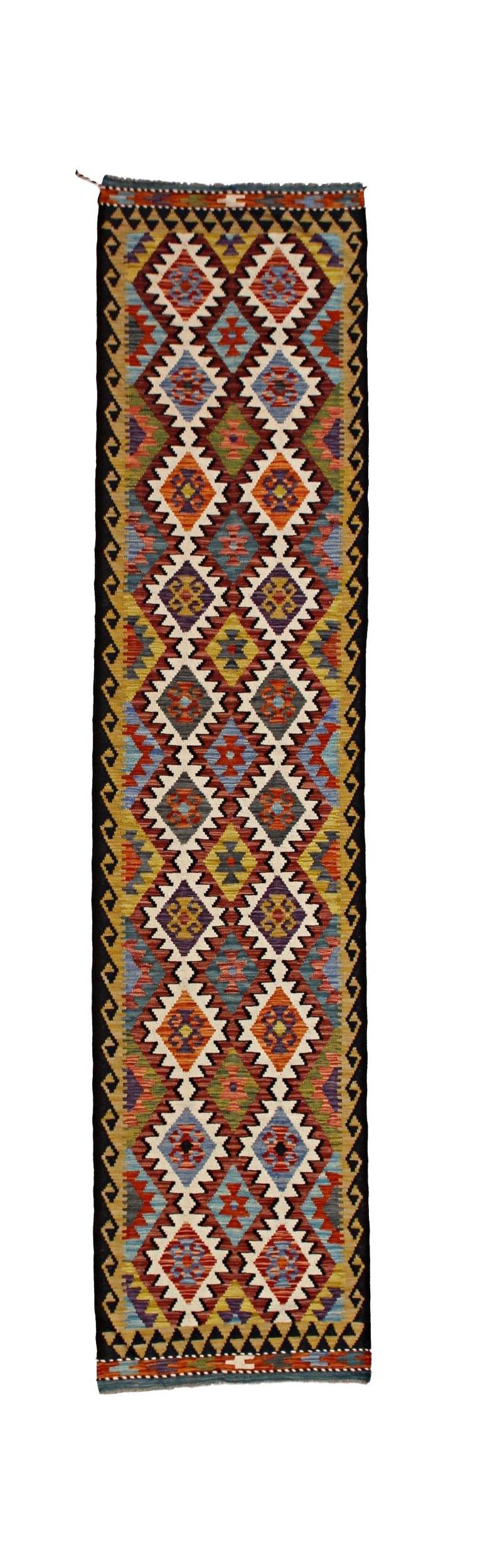 Afghan Maimana Kilim Runner