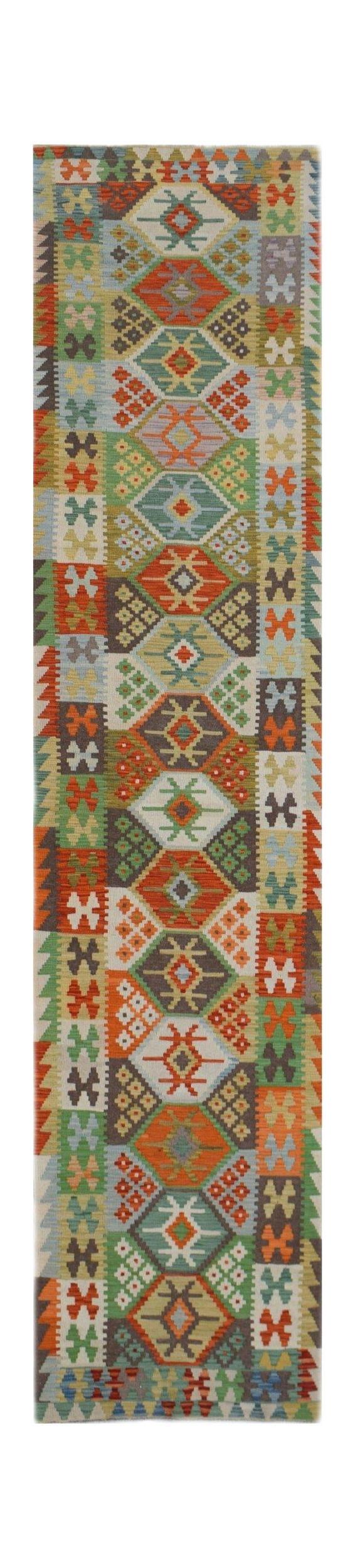Afghan Maimana Kilim Runner