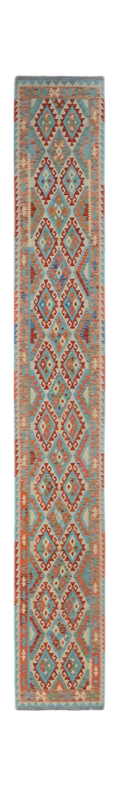 Afghan Maimana Kilim Runner