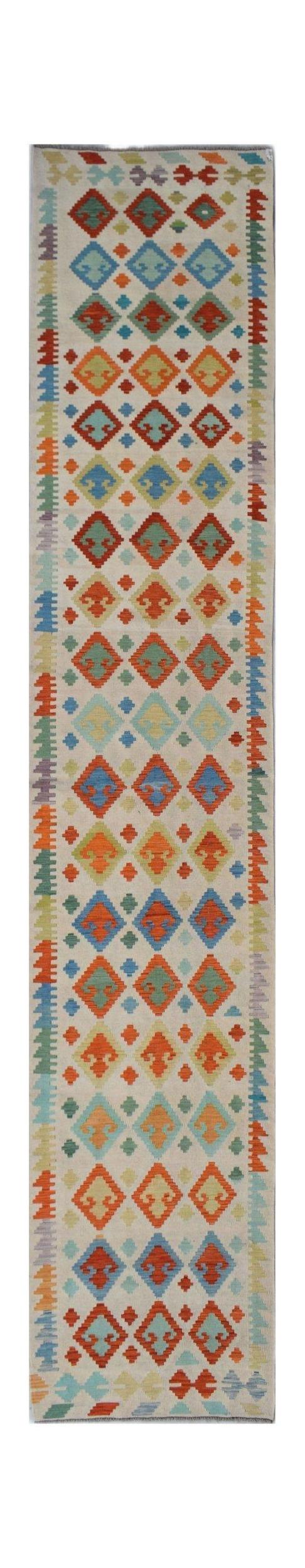 Afghan Maimana Kilim Runner