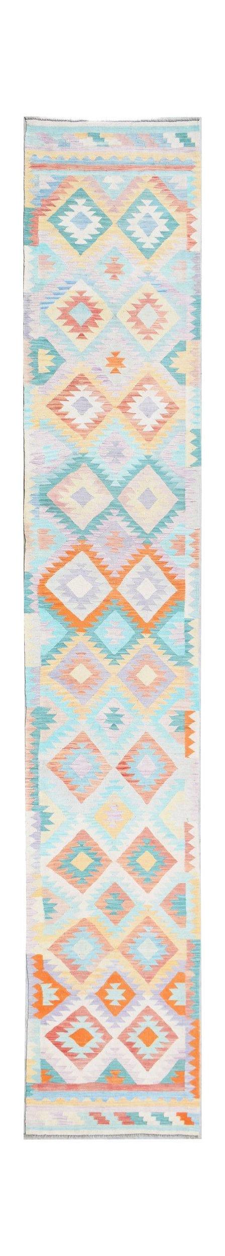 Afghan Maimana Kilim Runner