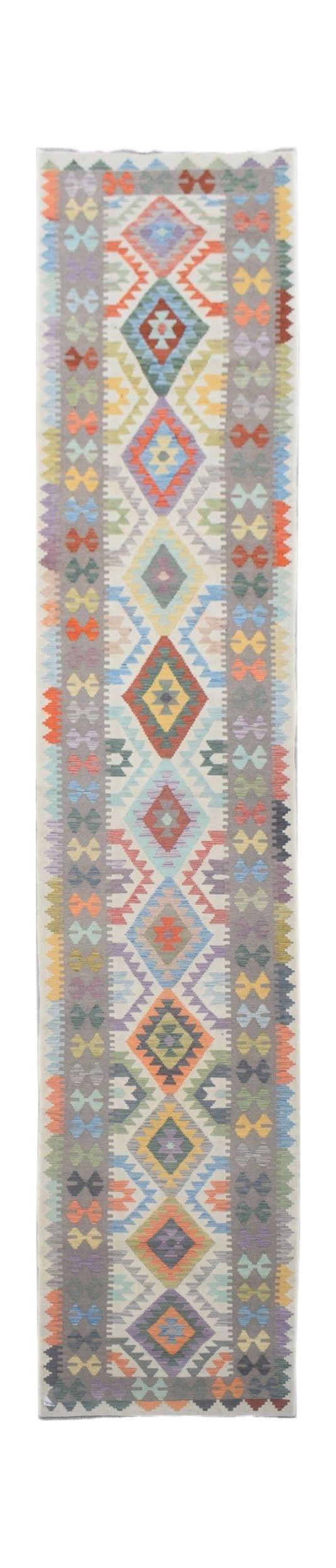Afghan Maimana Kilim Runner