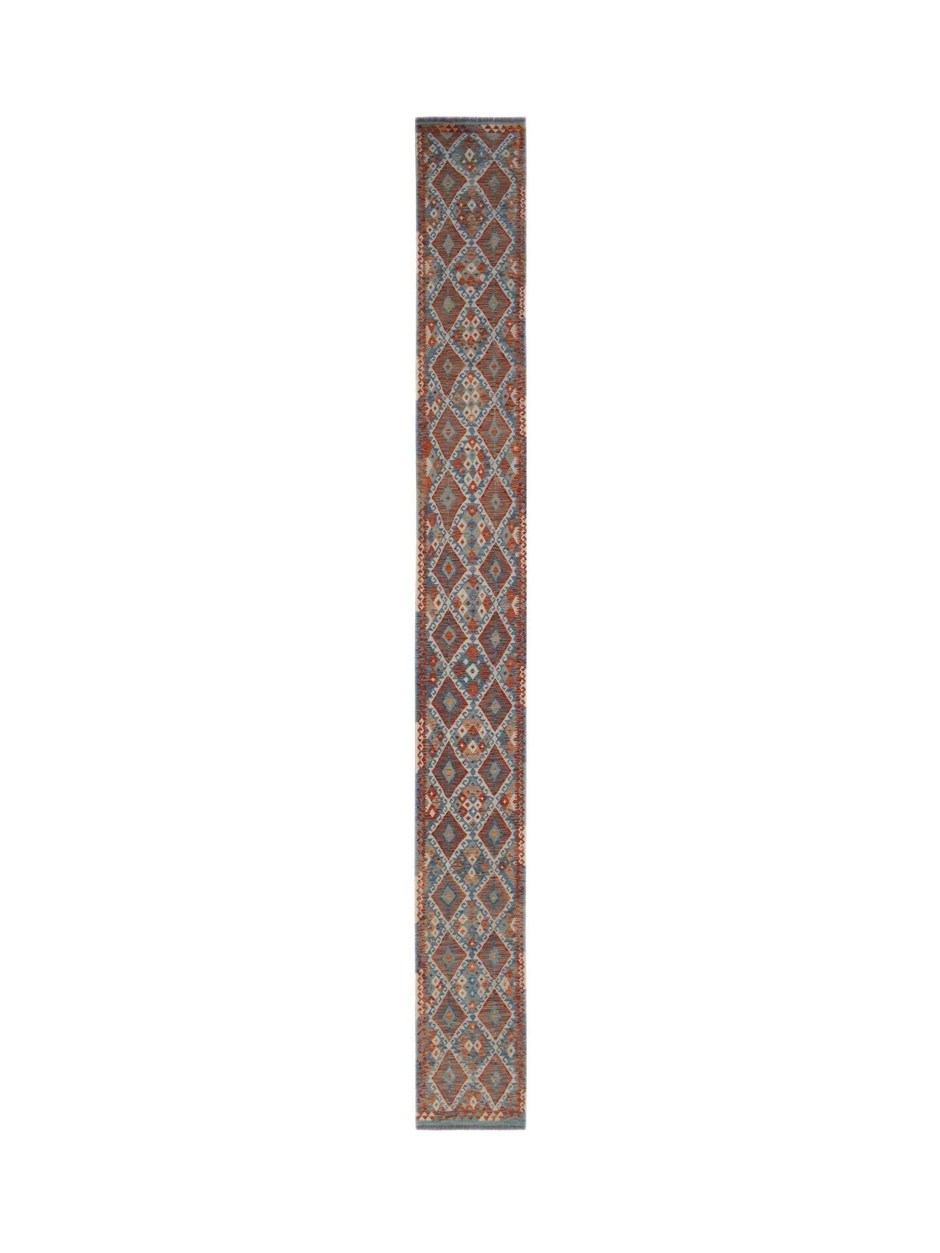 Afghan Maimana Kilim Runner
