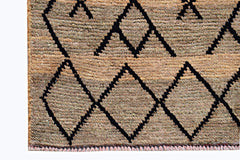 Handmade Tribal Afghan Berber Rug | 137 x 93 cm | 4'6" x 3' - Najaf Rugs & Textile
