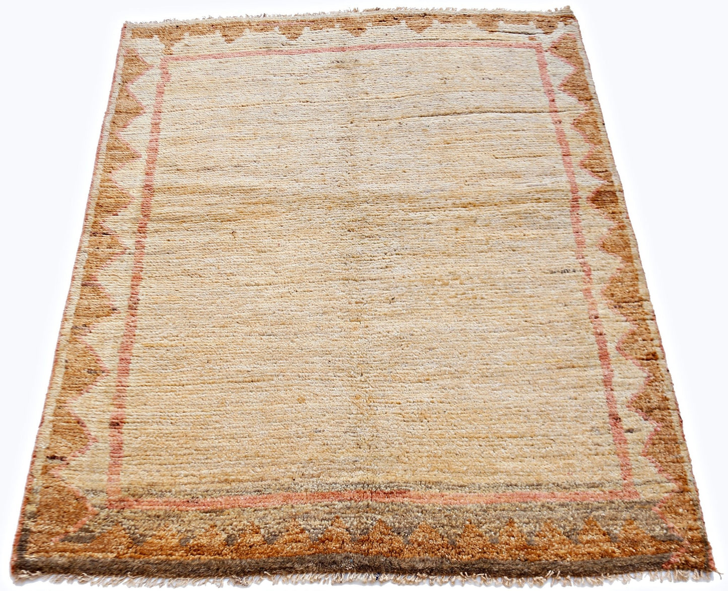 Handmade Tribal Afghan Rug | 138 x 103 cm | 4'7" x 3'5" - Najaf Rugs & Textile